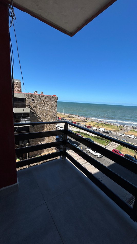 Dpto 2 amb c/ Dep. a la calle y Vista al mar - Punta Iglesias 